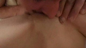 Shaved girlfriend stuffed