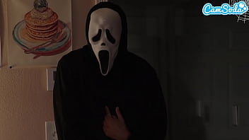 Bbc gives curvy milf a reason to scream ghostface halloween special
