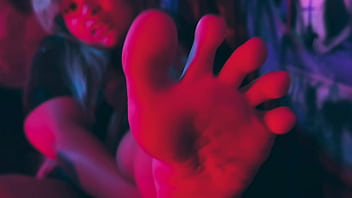 High heels goddess showing off her perfect feet