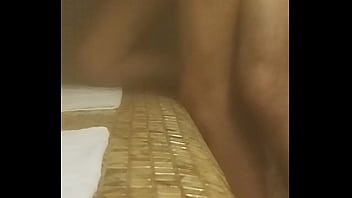 Hard fuck in the sauna with hot latina