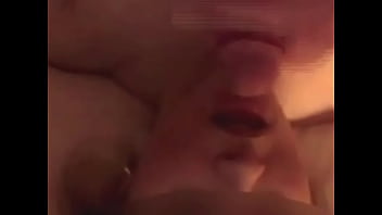 Cum shot down her throat