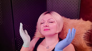 Asmr with 2 layers of medical gloves clicking and clapping hands arya grander