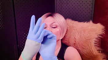 Asmr with 2 layers of medical gloves clicking and clapping hands arya grander