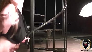 Rome major creampies christie wett on spiral staircase