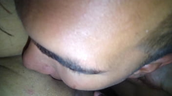 Black friend of my husband eats my tight pussy and fucks me so rough