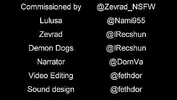 Zevrad and lulusa comic by darkra dubbed with ivan erecshun as zevrad and nami955 as lulusa