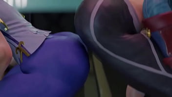 The classic big ass of chun li