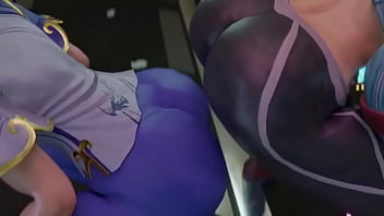 The classic big ass of chun li