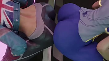 The classic big ass of chun li