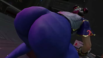 The classic big ass of chun li