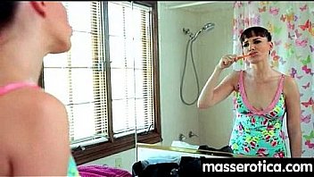 Petite girl gives big boobs lesbian an orgasm to remember 22