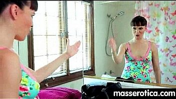 Petite girl gives big boobs lesbian an orgasm to remember 22