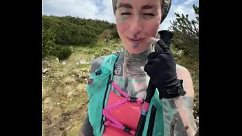 I made a sextape for you up on the top of the mountain ️