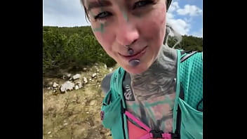 I made a sextape for you up on the top of the mountain ️