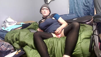 Amazingly Hot Ts Tease And Blows Load thumbnail