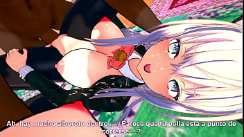 Alya the cold russian and yuki suou end up becoming two very hot bunnies