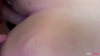 Aventureira loira safada adora fazer sexo ao ar livre correndo o risco de ser pega no flagra aline novak