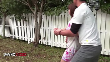 Seductive japanese star miu suzuha shares steamy outdoor passion