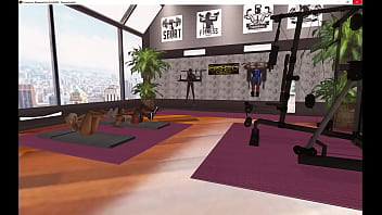 Gym fun and sex adventure