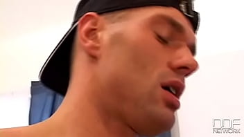 Busty babe doing hot blowjob