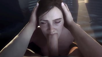 Deepthroat and facial for ellie animation Deepthroat and facial for ellie animation