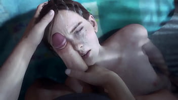 Deepthroat and facial for ellie animation