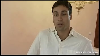 Rose rides a big dick while wearing latex stockings before cunnilingus