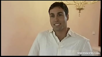 Rose rides a big dick while wearing latex stockings before cunnilingus