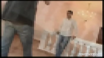 Rose rides a big dick while wearing latex stockings before cunnilingus