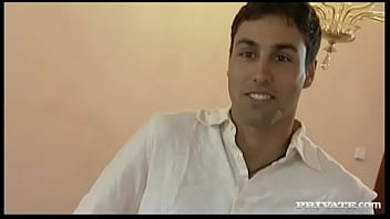 Rose rides a big dick while wearing latex stockings before cunnilingus