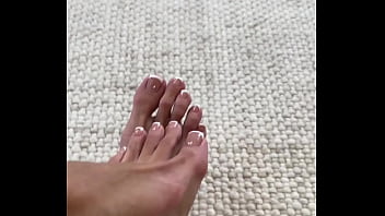 My first scene this year on set for loveherfeetcom