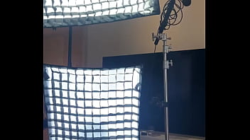 My first scene this year on set for loveherfeetcom