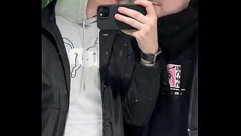 Just a quick kiss in a public restroom or was it more than that we might’ve filmed something else in there