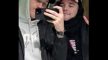 Just a quick kiss in a public restroom or was it more than that we might’ve filmed something else in there