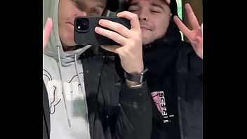 Just a quick kiss in a public restroom or was it more than that we might’ve filmed something else in there