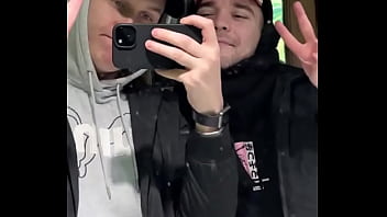 Just a quick kiss in a public restroom or was it more than that we might’ve filmed something else in there