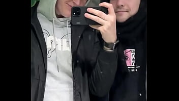 Just a quick kiss in a public restroom or was it more than that we might’ve filmed something else in there