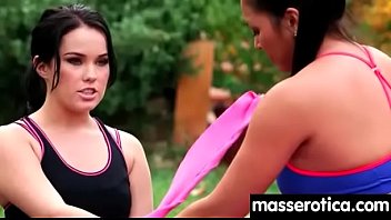 Petite girl gives big boobs lesbian an orgasm to remember 19