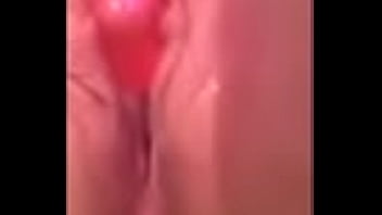 Ex girlfriend toying with butt plug