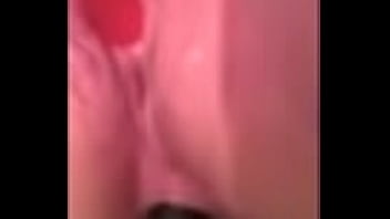 Ex girlfriend toying with butt plug