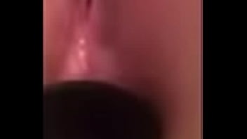 Ex girlfriend toying with butt plug