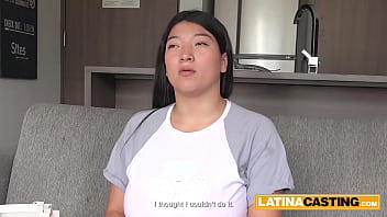 Huge tits colombian milf goes all in for her audition shot
