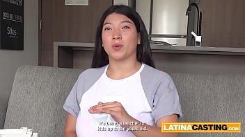 Huge tits colombian milf goes all in for her audition shot Huge tits colombian milf goes all in for her audition shot