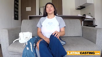 Huge tits colombian milf goes all in for her audition shot