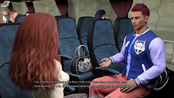 Taboo university #59 hot emo girl drinks all my juicy cum in a public bus