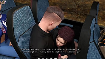 Taboo university #59 hot emo girl drinks all my juicy cum in a public bus