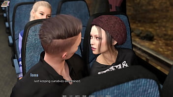 Taboo university #59 hot emo girl drinks all my juicy cum in a public bus