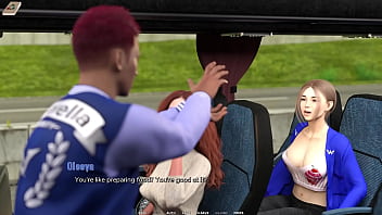 Taboo university #59 hot emo girl drinks all my juicy cum in a public bus