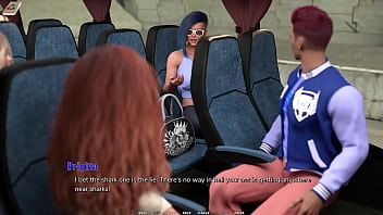 Taboo university #59 hot emo girl drinks all my juicy cum in a public bus