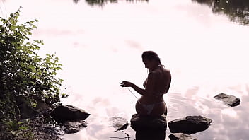 Claudia bavel nude in the forest